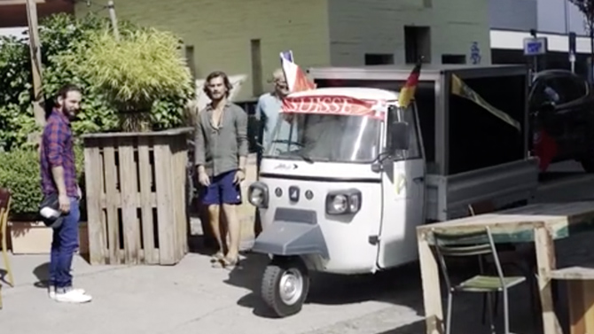 L'image du jour : Après le Food Truck, voici le JV Truck