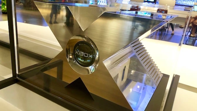 Le superbe prototype de la première Xbox en exposition