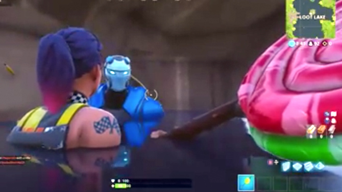 L'image du jour : Une rencontre surprenante dans Fortnite