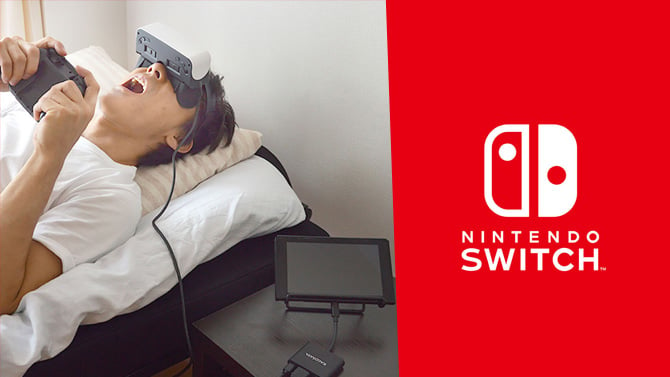 Nintendo Switch : Eye Theatre, un premier casque non-officiel annoncé, toutes les infos
