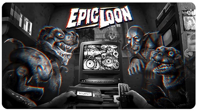 Epic Loon : Jurassic Park, Alien et Godzilla parodiés dans un jeu Switch, PS4, Xbox One et PC