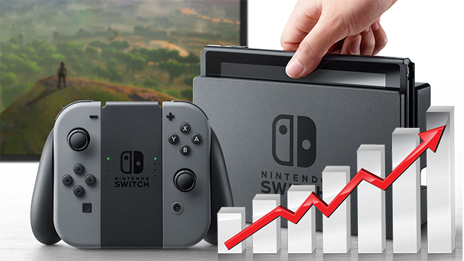 Nintendo Switch : Après l'E3 2018, les ventes de la console ont doublé