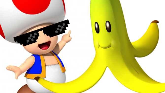 L'image du jour : Une banane parfaitement placée