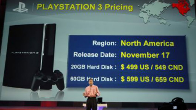 Shuhei Yoshida a un très mauvais souvenir de l'annonce des 599 dollars de la PS3 en 2006