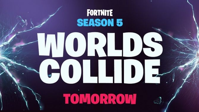 Fortnite Saison 5 : Collision du monde... demain ! Les infos à savoir avant la GROSSE mise à jour