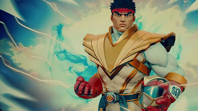 Ryu de Street Fighter devient officiellement un... Power Ranger, la surprenante vidéo