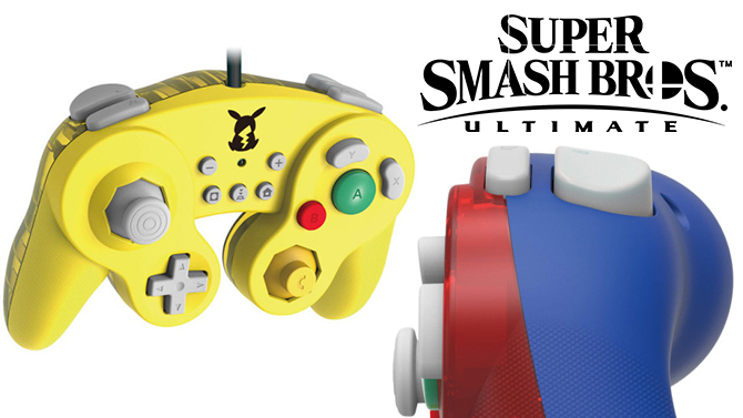 Super Smash Bros. Ultimate : Hori dévoile ses manettes GameCube pour Switch, les images