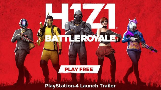 H1Z1 dévoile sa bande annonce de lancement Battle Royale sur PS4