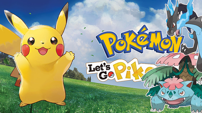 Pokémon Let's Go Pikachu/Évoli dévoile ses méga-évolutions en images