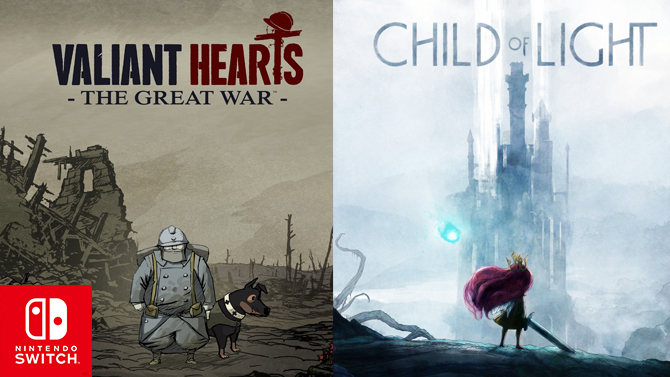 Child of Light et Soldats Inconnus arrivent tous les deux sur Switch