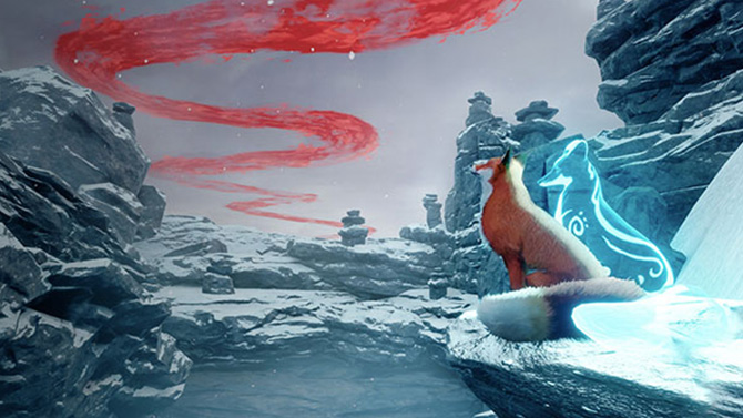 Découvrez la première vidéo de Spirit of the North : Comme un air d'Okami ?