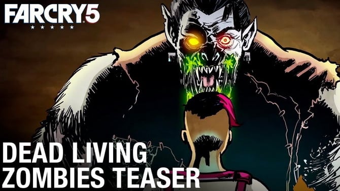 Far Cry 5 : Le DLC Dead Living Zombies prend date en vidéo