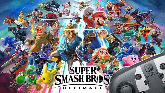 Super Smash Bros. Ultimate : Nintendo dévoile une nouvelle Manette Pro