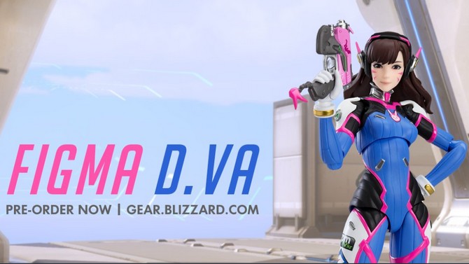 Overwatch : La figurine Figma de D.Va disponible en précommande