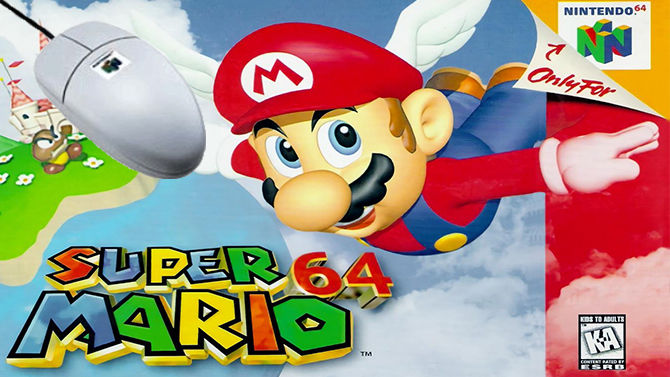 Il termine Super Mario 64 avec... une souris, découvrez l'exploit en vidéo