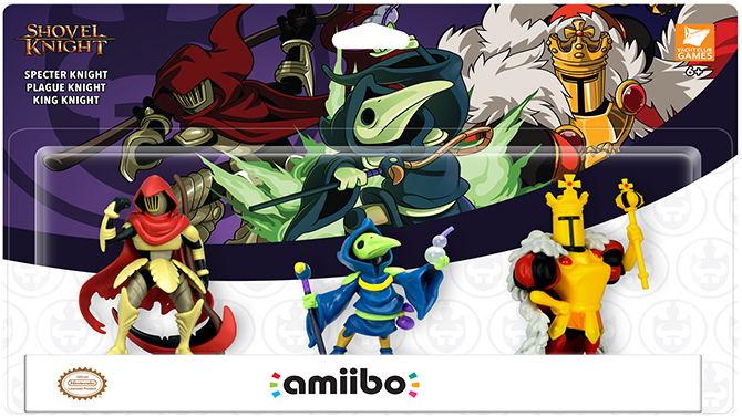 Shovel Knight revient sur PS4 et Switch dans une version boîte... et avec de nouveaux amiibo