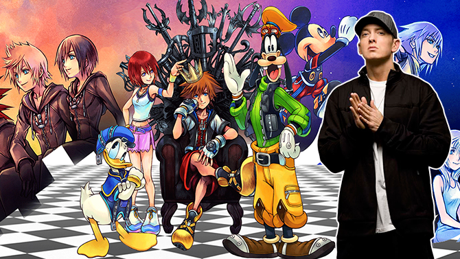 Kingdom Hearts s'invite dans le nouvel album d'Eminem