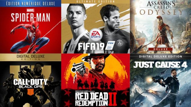 Les Editions Deluxe sont sur le PlayStation Store