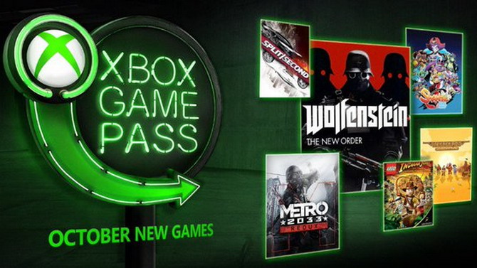 Xbox Game Pass : Les jeux d'octobre 2018 révélés