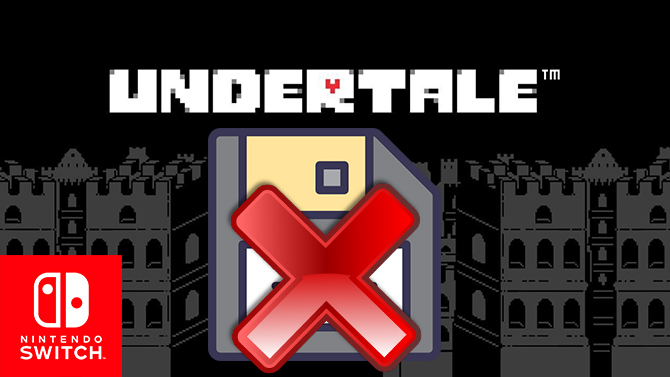 Undertale : Un bug peut corrompre votre sauvegarde sur Switch