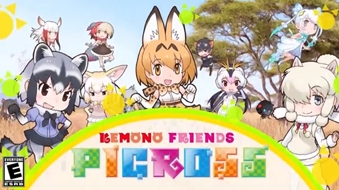 Jupiter annonce Kemono Friends Picross dans une vidéo très colorée