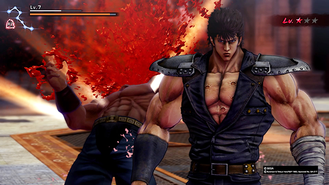 Fist of the North Star Lost Paradise est plus gore en occident qu'au Japon, voici pourquoi
