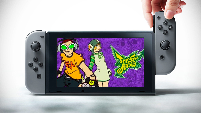 Nintendo Switch : SEGA évoque l'arrivée de jeux Dreamcast et mentionne Jet Set Radio