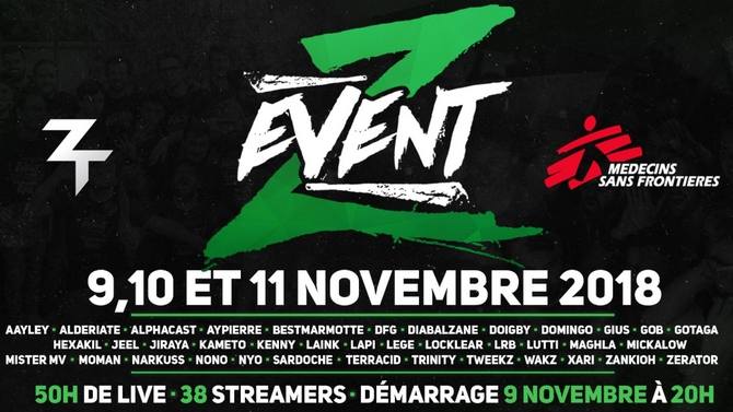 ZEvent : L'événement caritatif de ZeratoR revient en novembre