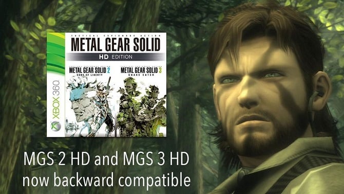 Deux Metal Gear Solid HD sont désormais rétrocompatibles sur Xbox One