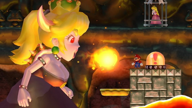 New Super Mario Bros. Wii invite Bowsette à la fête, la vidéo