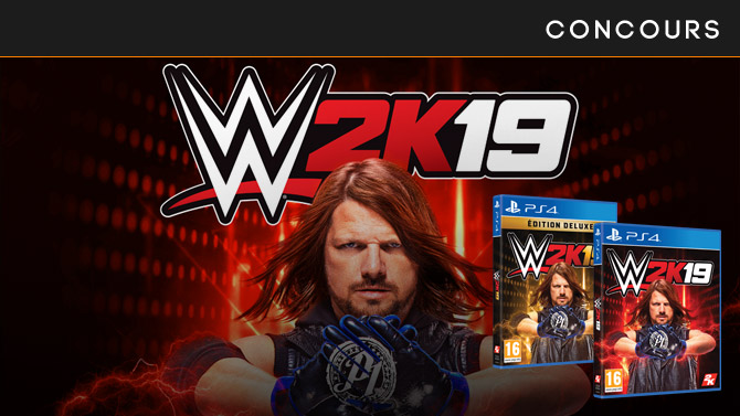 Concours Gameblog et WWE 2K19 : Gagnez des éditions Deluxe et Standard sur PS4