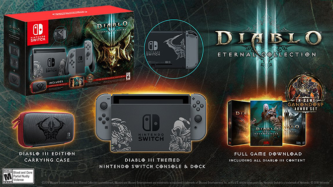 Nintendo Switch : Un pack Diablo III Collector s'annonce en vidéo et en images