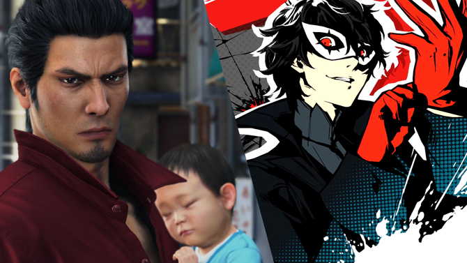 SEGA parle du succès de Persona 5 et Yakuza 6 hors du Japon