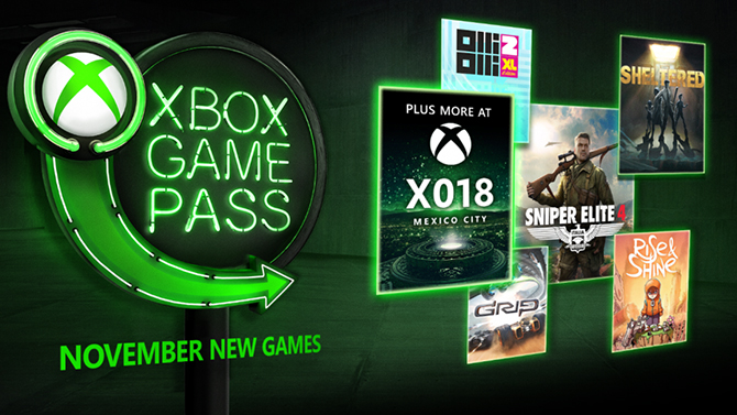 Xbox Game Pass : Les jeux de novembre se dévoilent... Un grand cru ?
