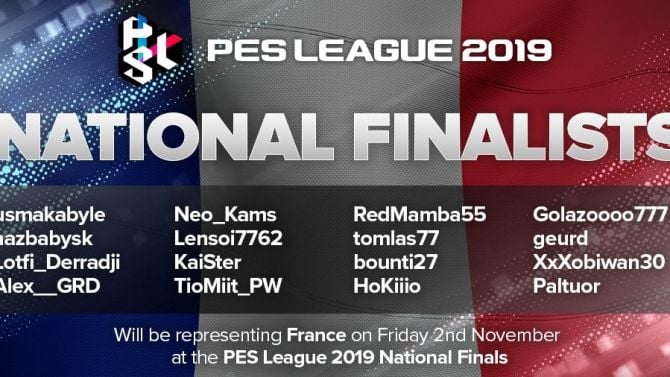 PES League 2019 : La finale nationale française ce vendredi, tous les détails
