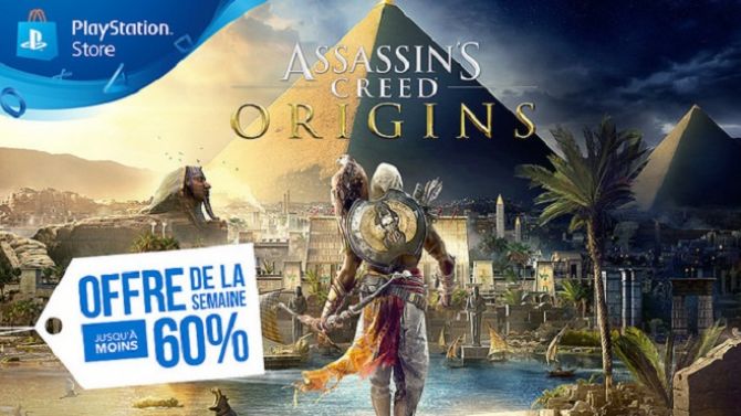L'offre de la semaine PS4 : Assassin's Creed Origins à -60% en trois versions différentes