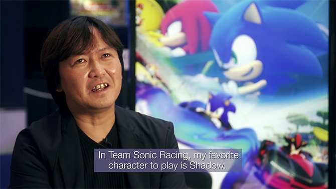 Pour Takashi Iizuka, dans Team Sonic Racing, le gagnant n'est pas le seul joueur satisfait
