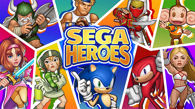 SEGA Heroes, un nouveau crossover SEGA est disponible en France