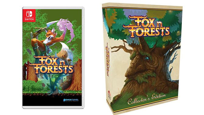 Fox n Forests revient sur Switch et PS4 dans une édition Collector en boîte