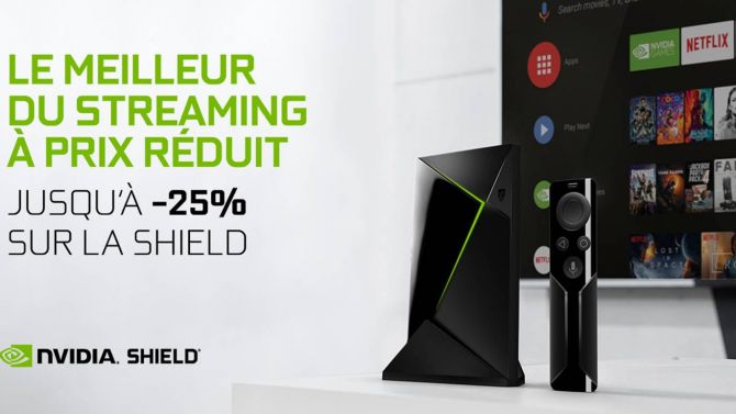 Black Friday : Nvidia propose jusqu'à 25% de réduction sur la Shield