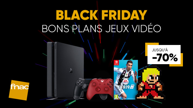 Black Friday : Jusqu'à -70% à la Fnac