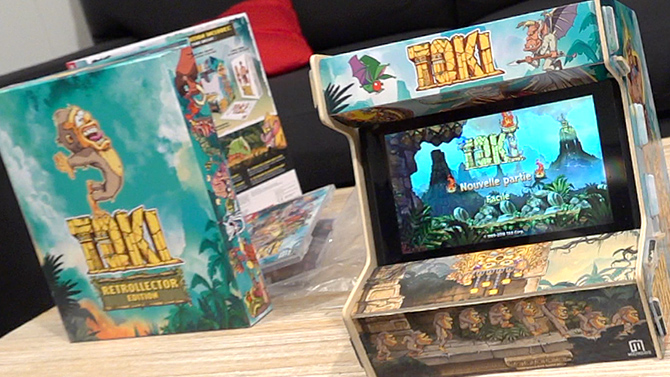 Toki : Notre Unboxing de la Retrocollector Edition avec montage de la borne d'arcade