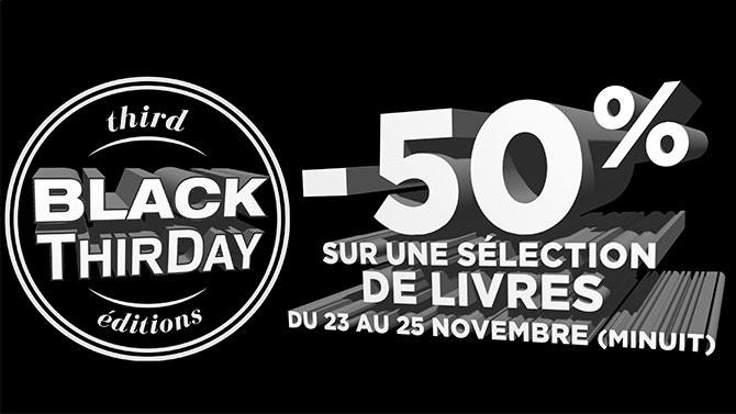 Black Friday : Third Editions brade certains livres à moitié prix