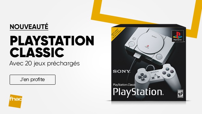 La PlayStation Classic est à la Fnac !