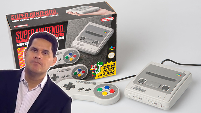 La NES Mini et la Super NES Mini proches de la rupture de stock ? Reggie met la pression