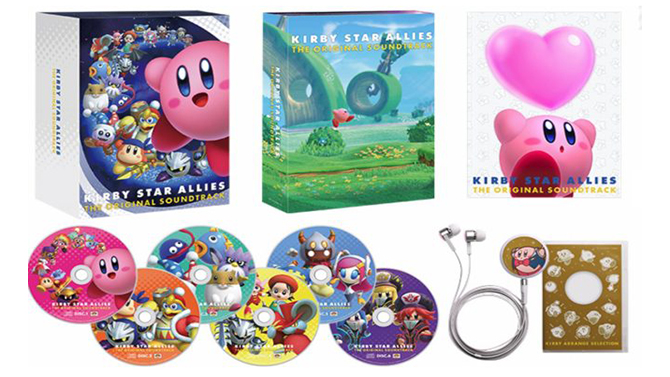 Kirby Star Allies : L'édition Collector du coffret 6 CD est disponible en pré-commande