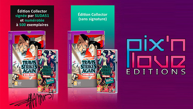 Travis Strikes Back Collector s'annonce en deux versions très limitées chez Pix'n Love