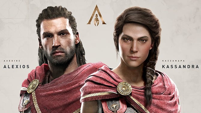 Assassin's Creed Odyssey : Quel est le personnage le plus utilisé par les joueurs ?