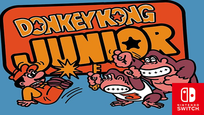 Arcade Archives : Au tour de Donkey Kong Jr de débouler sur Switch