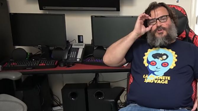YouTube : Jack Black a ouvert sa chaîne Gaming, déjà des millions d'abonnés